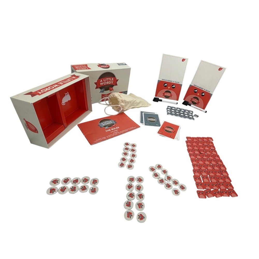 Exploding Kittens A Little Wordy Word Tile Game Missing 1 Tile Complete Set - Picture 2 of 9